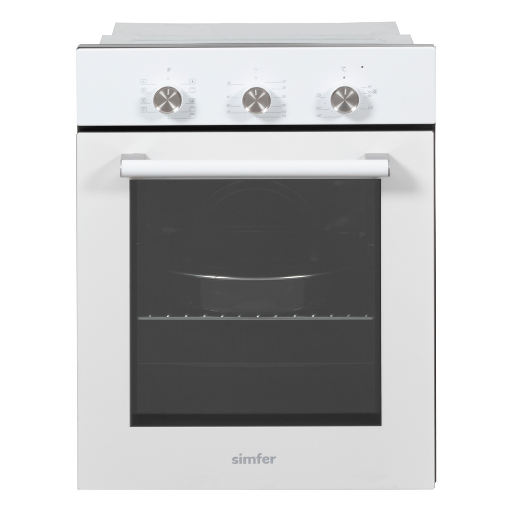 5466341 Электрический духовой шкаф Simfer B4EW19070 белый STDN-0047703 - Вид №1