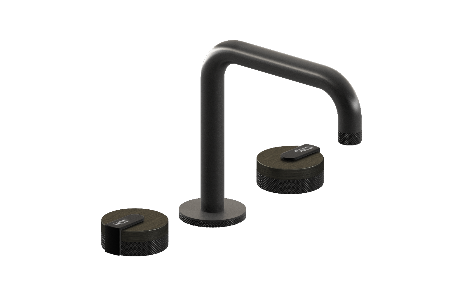 E-11511-R1BOX-L1MBK-BK Смеситель для умывальника на 3 отвертия GRAFF MOD+