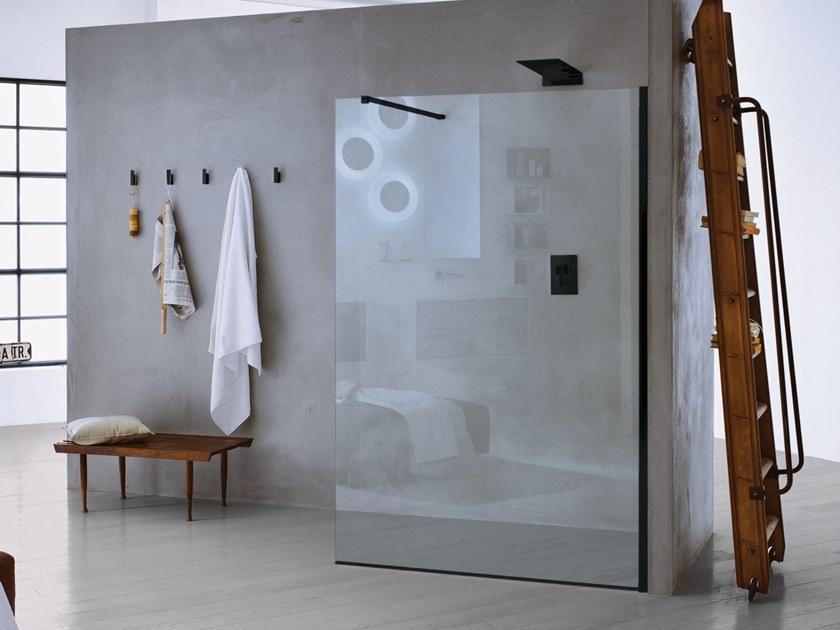 INDA® Хрустальная душевая кабина Walk in 8mm sun-id-1407640 - Вид №1