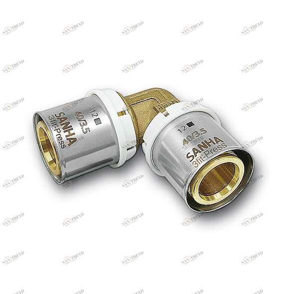 32509032 25090-3fit-Press Колено без свинца 90 ° Размер:32 SANHA 