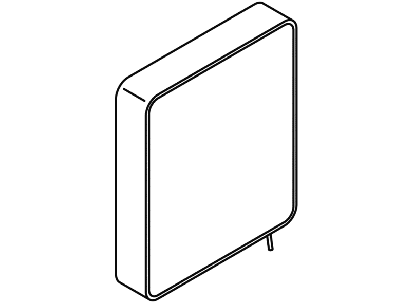 800.01.10060 поворотное зеркало HEWI USA Produkte  - Вид №23