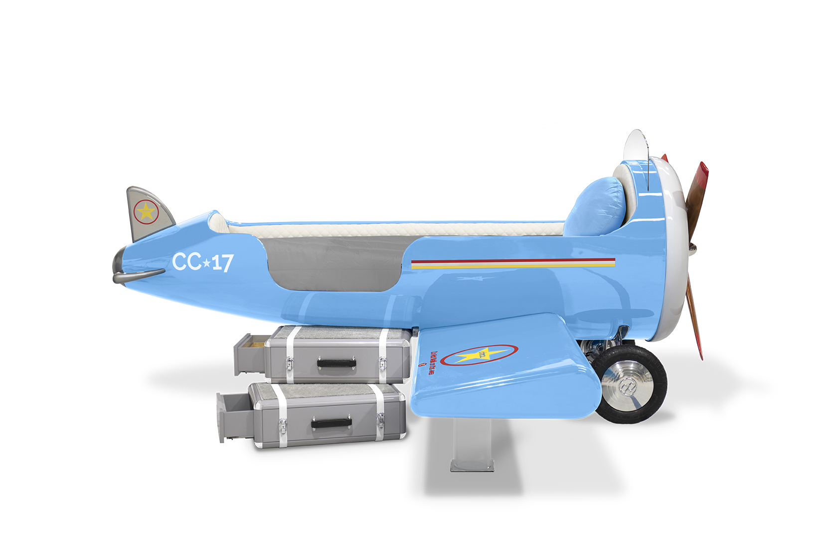 CIST26 Детская кровать самолет Sky One Circu  - Вид №2