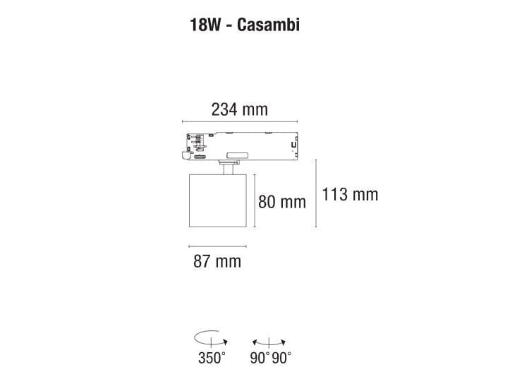 Алюминиевое светодиодное освещение PAN SINERGY ARCH-00102631