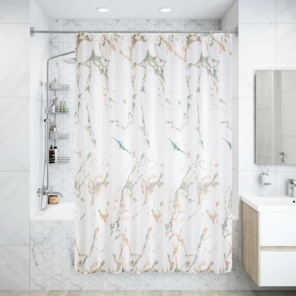 Штора для душа VIDAGE Nebbia - защита от брызг и влаги 180x200 см 89720966