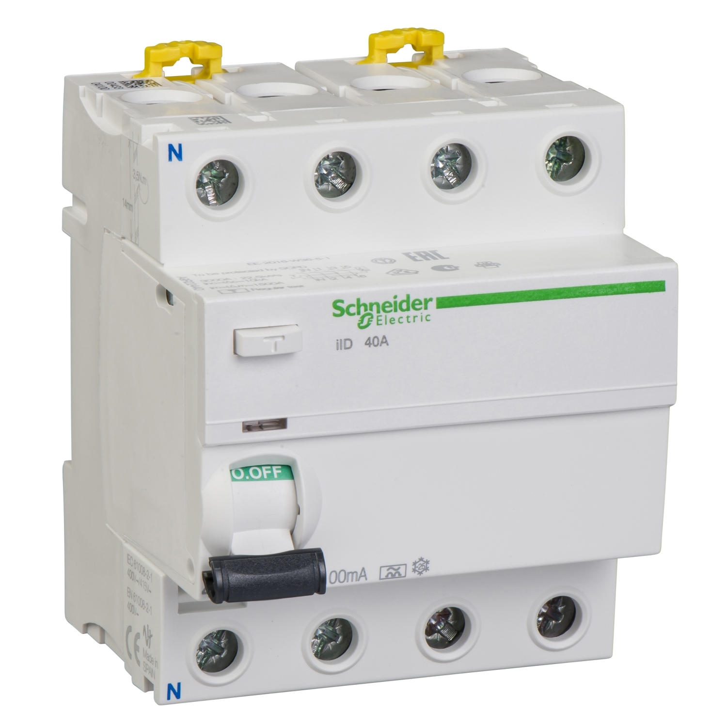 A9R22440 УЗО Acti9 4P 40А 100мА (A) Schneider Electric Acti 9 
