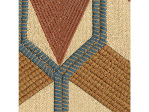 Ткань для штор с графическим рисунком