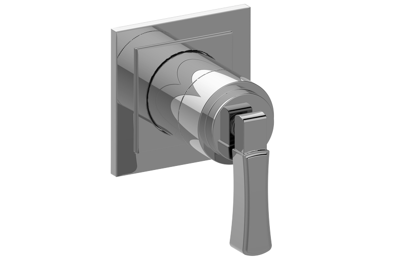 E-8065-LM47S-T 1/2” concealed diverter with 3 outlets and cut off function- Trim only GRAFF Finezza