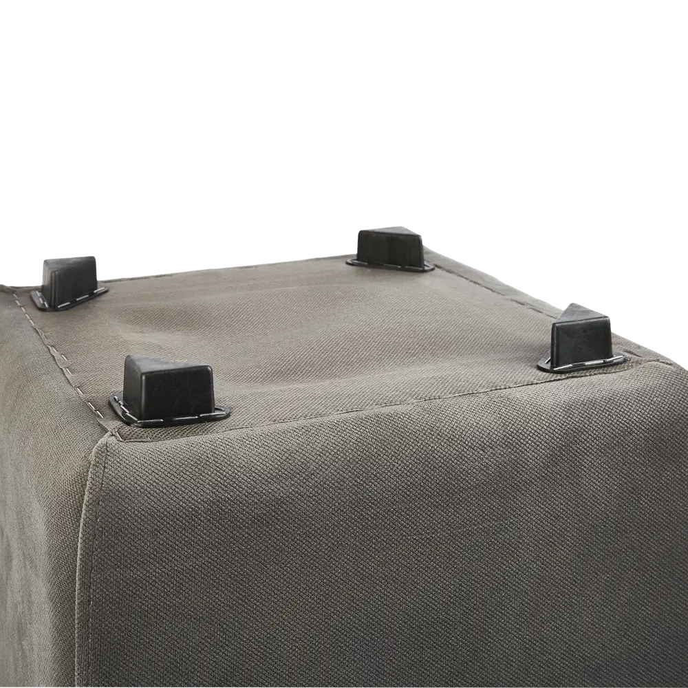 Банкетка домашняя Seasons 35x35x41 см цвет серый STLM-2095569 - Вид №3