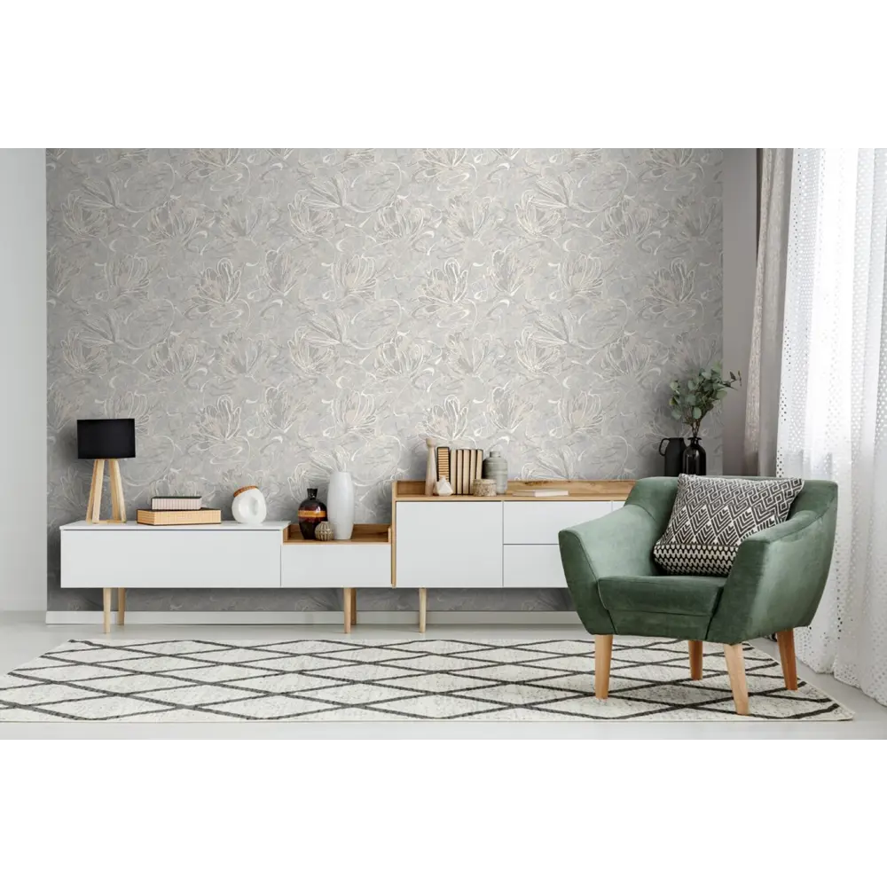 Обои флизелиновые Startdeco Малибу серые 1.06 м м МП989907 STLM-2002087 - Вид №2
