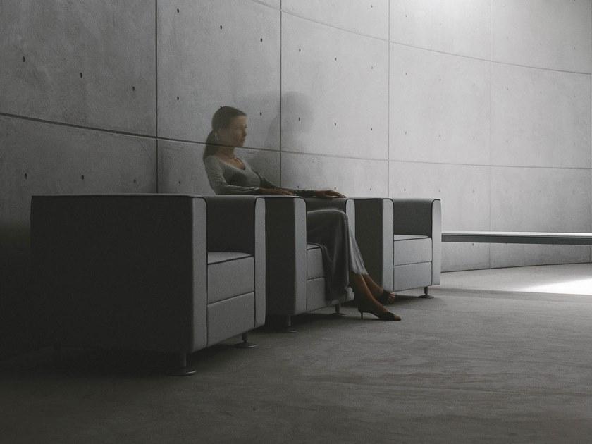 FANTONI Мягкое кресло с подлокотниками Seating system sun-id-1431964 - Вид №1