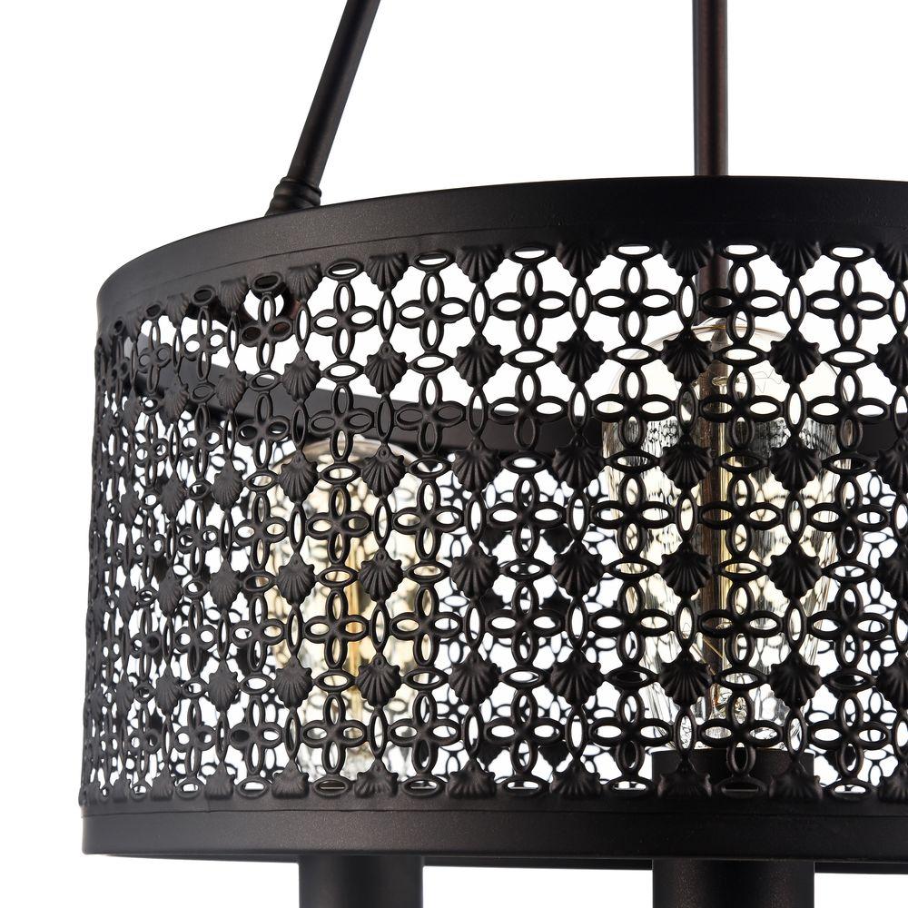 Подвесная люстра Freya Conte FR4166-PL-03C-BL FREYA CONTE 186257 Коричневый - Вид №1