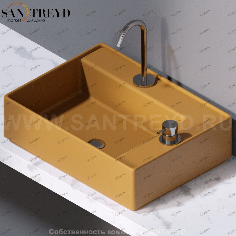 L640133 Накладная раковина на столешницу  прямоугольная A. e T. Italia Fly AeT ITALIA