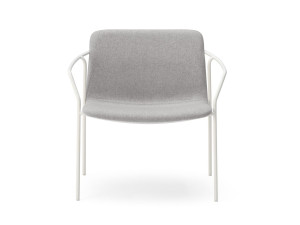 Мягкое стальное кресло с подлокотниками