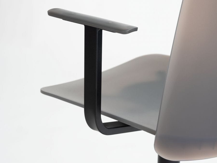 Полипропиленовое вращающееся кресло с подлокотниками ONDARRETA Supra ARCH-00046093 - Вид №5