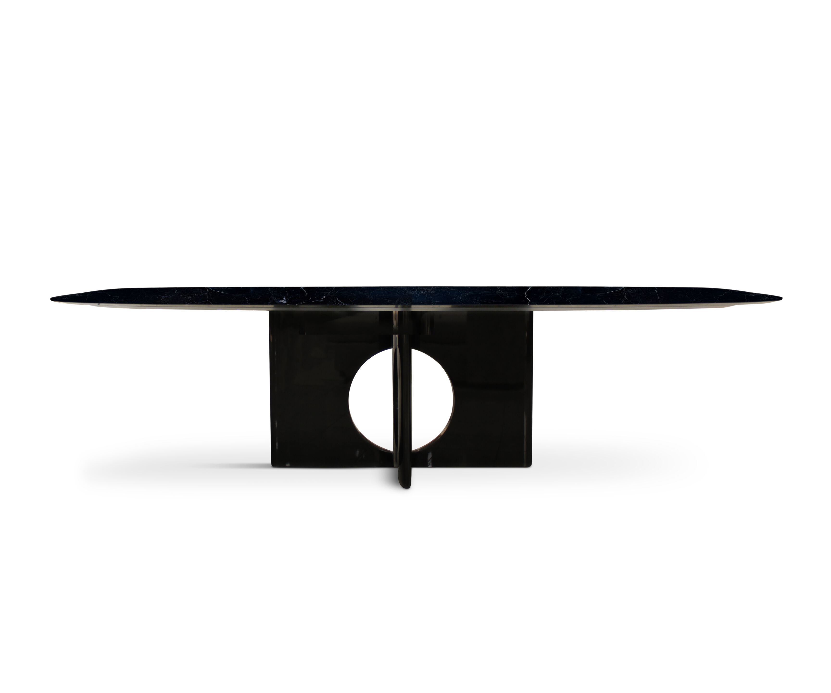 Мраморный и деревянный бочковый стол Casamania & Horm BRION ARCH-00150326 - Вид №1