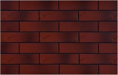 Country Wisnia/Cherry Rustic 9782 Фасадная плитка структура 24,5х6,5х0,65 Cerrad 5364