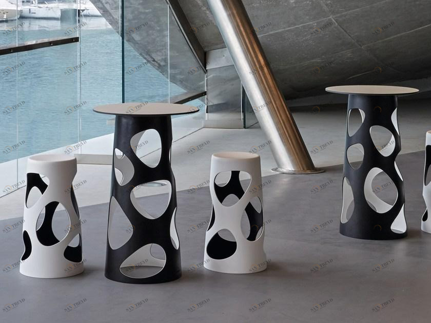 Myyour Круглый высокий стол из Poleasy® Liberty sun-id-1501471