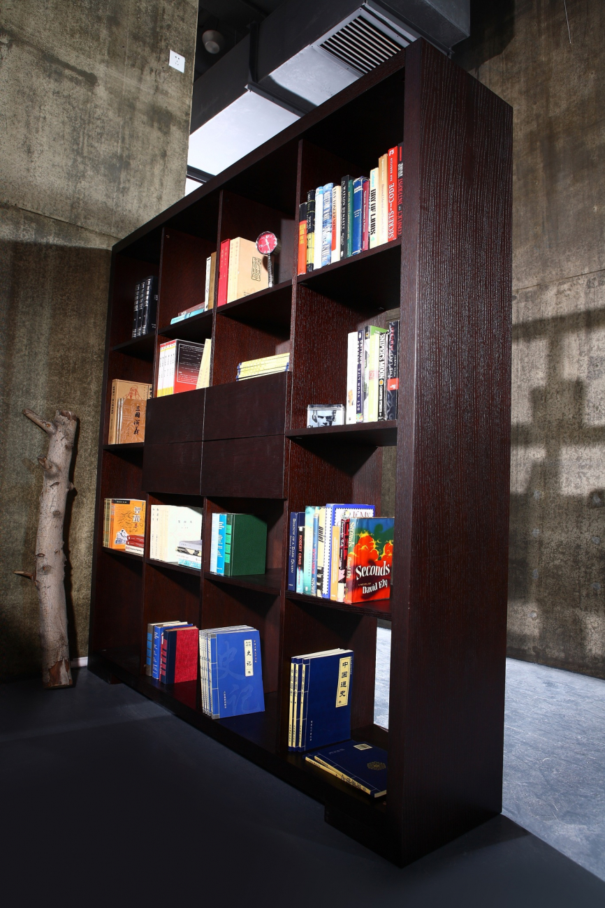 Стеллаж книжный венге Milano PUSHA СТЕЛЛАЖИ MILANO 062937 Венге  - Вид №1