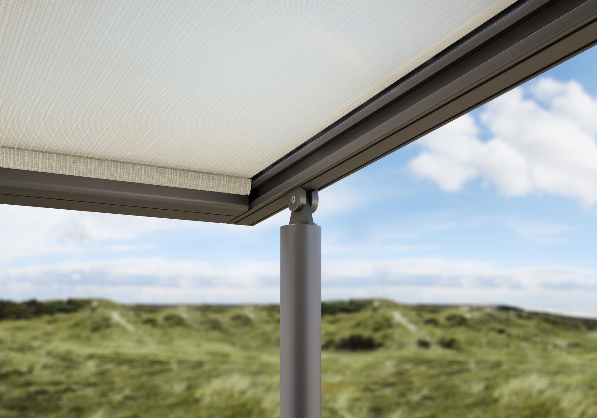 Моторизованный тент с боковыми направляющими markilux MARKILUX PERGOLA CLASSIC ARCH-00131538 - Вид №5