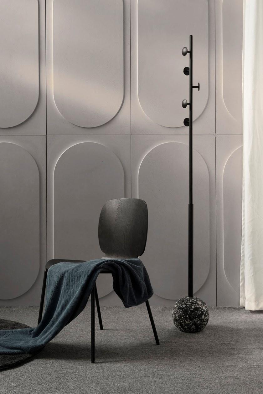 Bentu Design Вешалка из алюминия с основанием из венецианского терраццо 8 C245550  - Вид №2