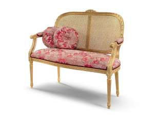 Венский соломенный диван