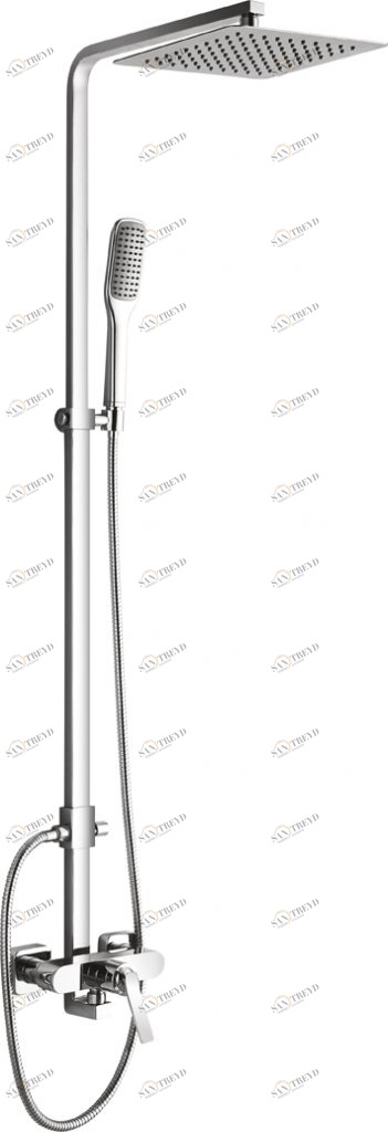 Душевая колонна со смесителем с верхним и ручным душем CEZARES CITY-F-CD-01