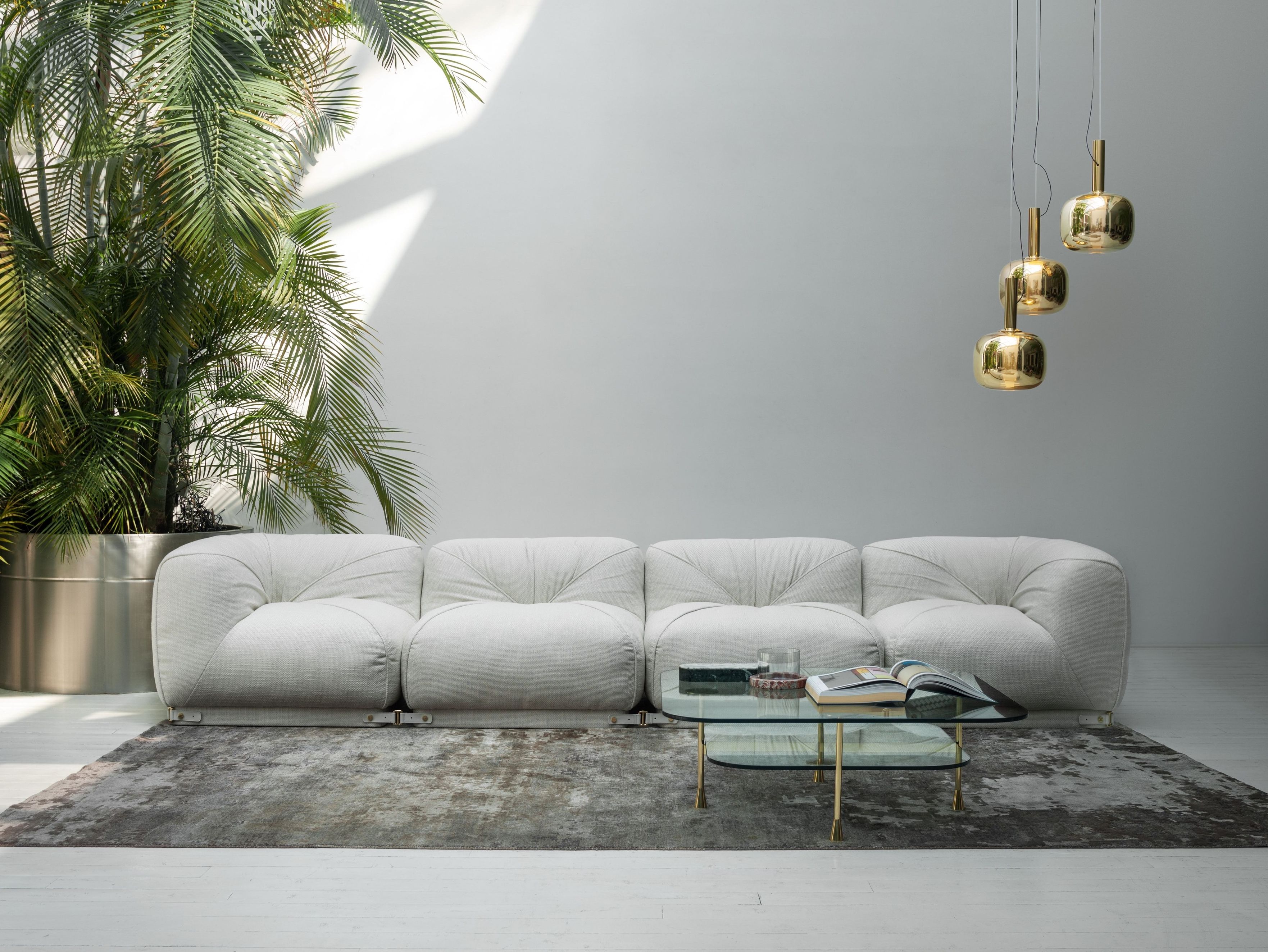 4-местный модульный тканевый диван GHIDINI1961 Leisure ARCH-00119195 - Вид №1