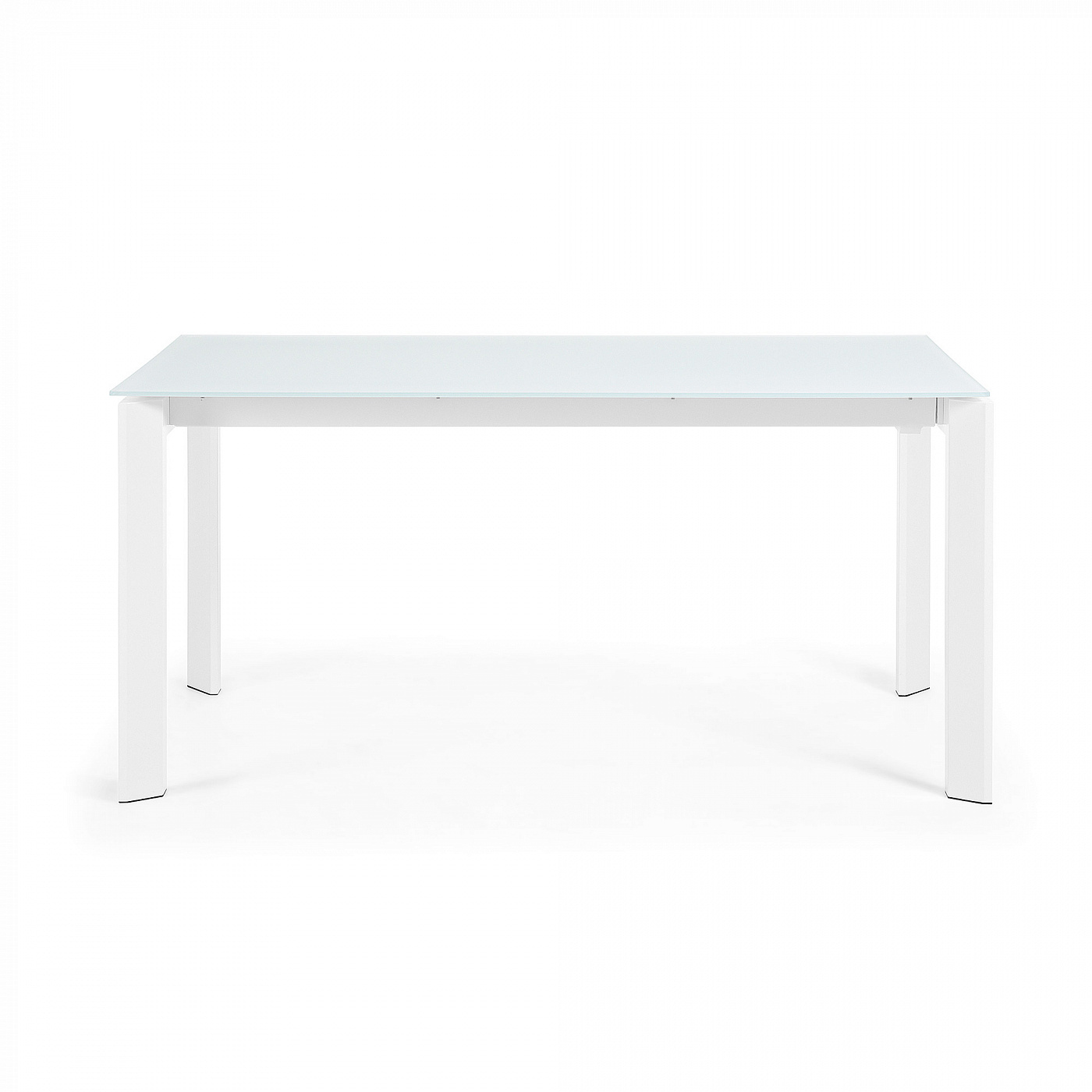 045454 ATTA Стол 160 (220) x90 белое стекло La Forma Axis - Вид №2