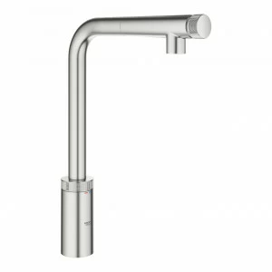 Смеситель для кухни GROHE Minta SmartControl, суперсталь (31613DC0)