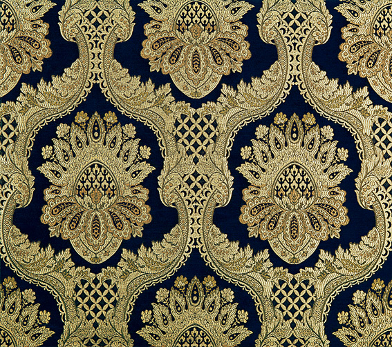 COLORISTICA Портьерная ткань  Шенилл  SALEDenia Синий Denia col.04 - Вид №1