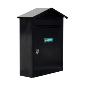 Ящик почтовый Visit, 30x36x11 см, цвет черный 13282916 STLM-2198162