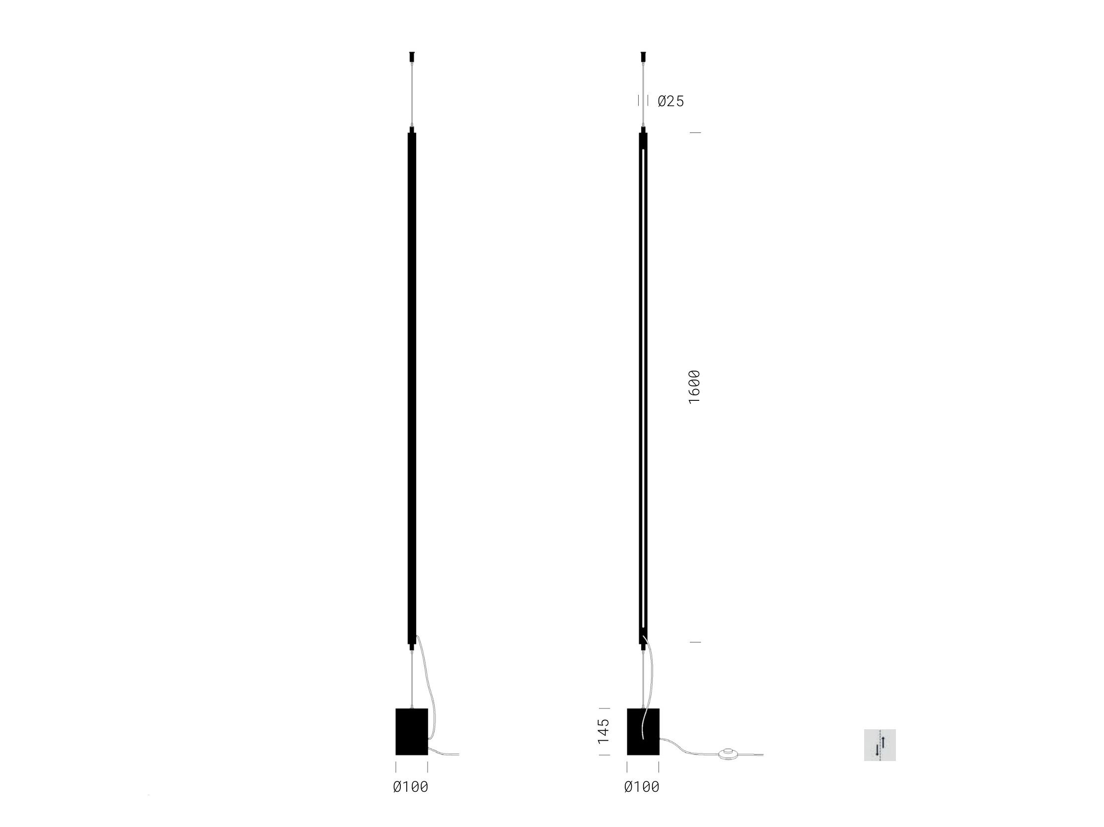 Светодиодный торшер Renzo Serafini FILO D'ERBA ARCH-00035656 - Вид №4