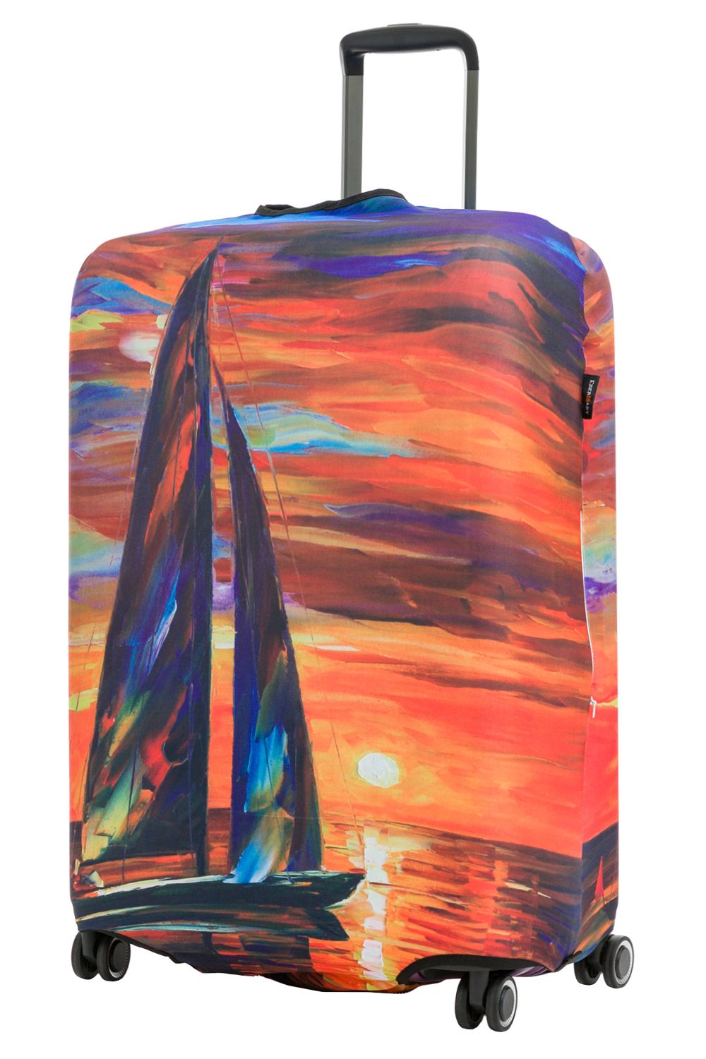EBHP01-L Чехол для чемодана большой Sailboat Sunset Eberhart 