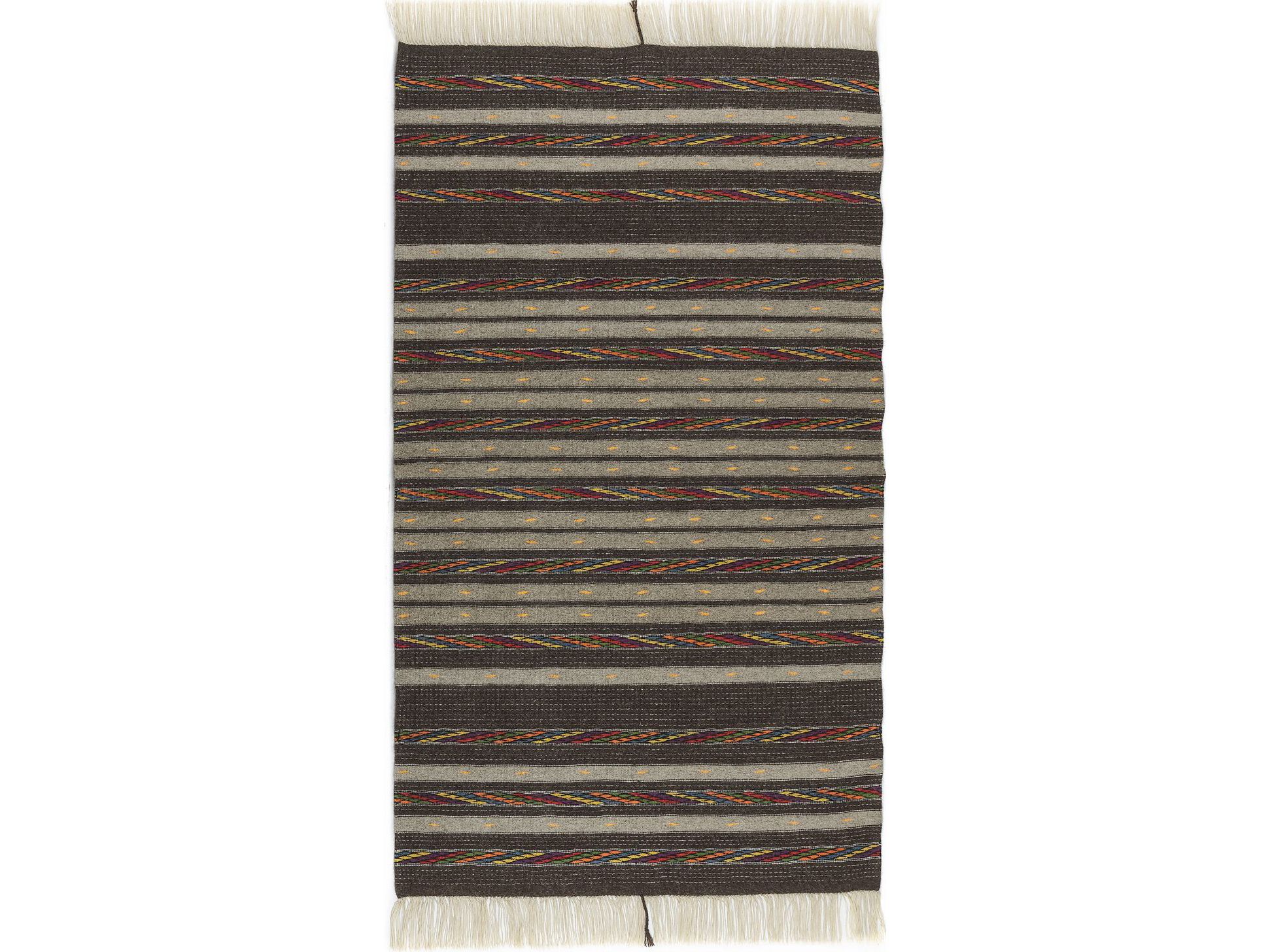 Полосатый шерстяной ковер ручной работы Eugenia Pinna ELEGIO ARCH-00056086