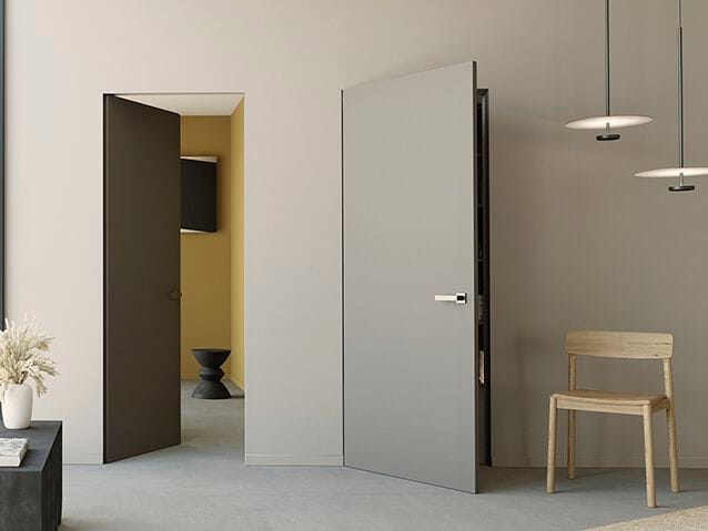 Заподлицо стены распашная дверь PROTEK® Linear® ARCH-00054350 - Вид №1