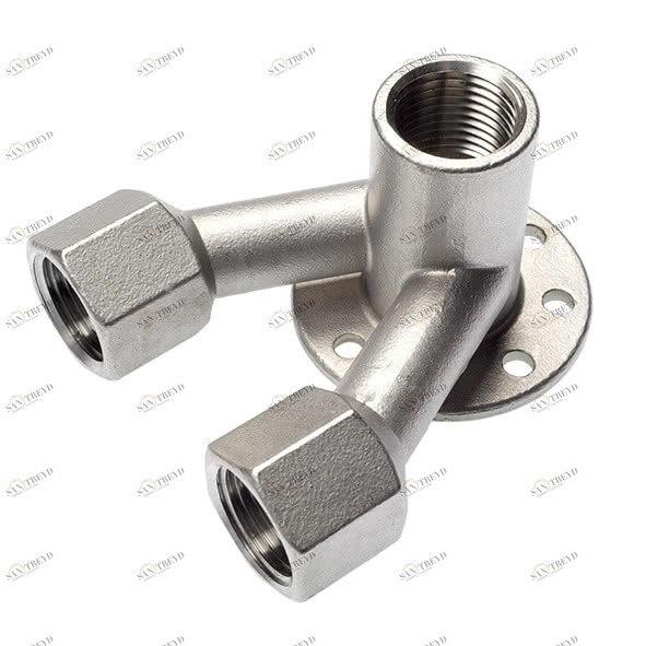 69478IGZ12 SANHA 9478IGZ пресс-фит. нерж.сталь, водорозетка проходная, разъемная без ниппелей 43467 мм 