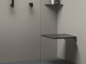 Металлическое сиденье для душа