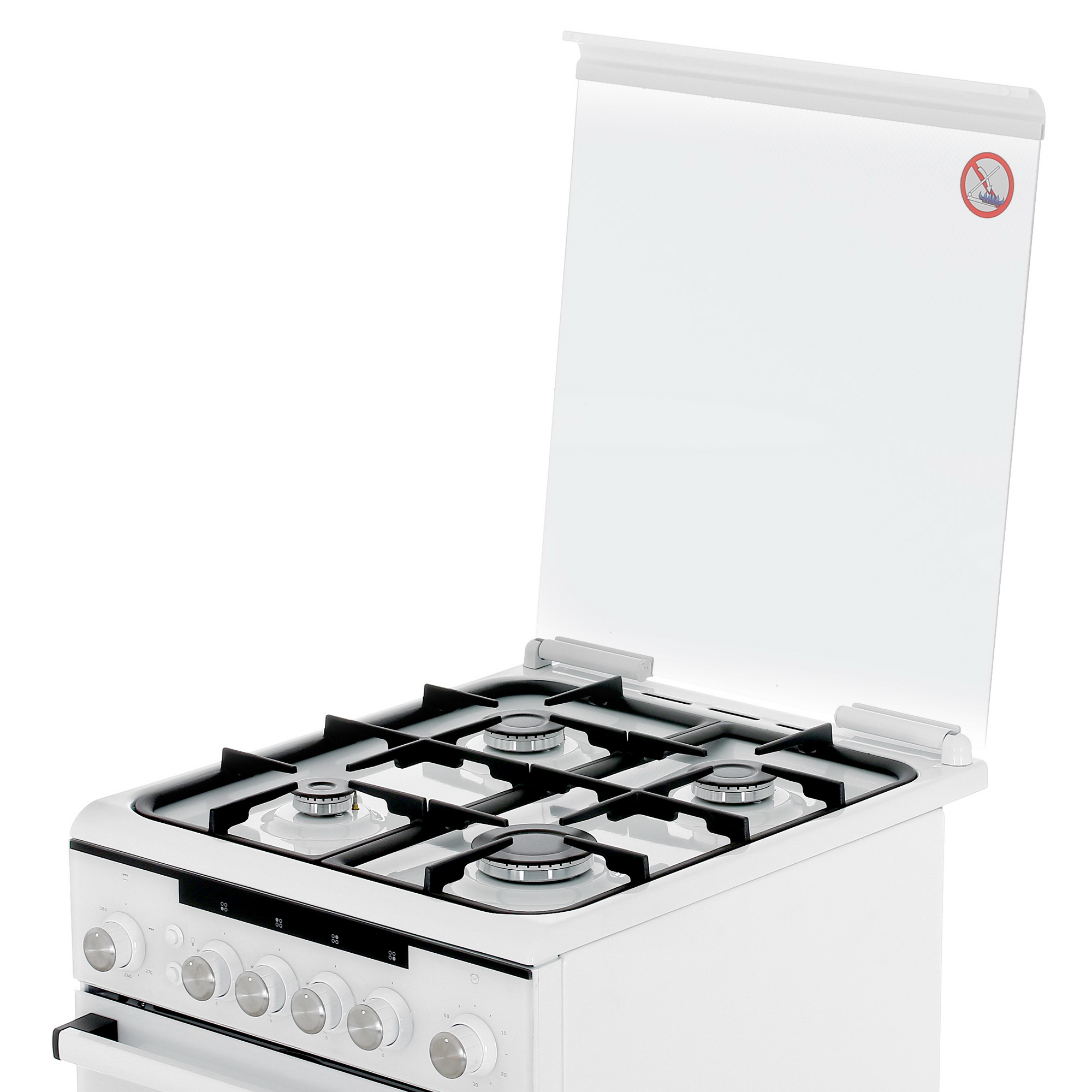 9983911 Газовая плита De Luxe 506040.23г (кр) ЧР белый STDN-0083362 - Вид №7