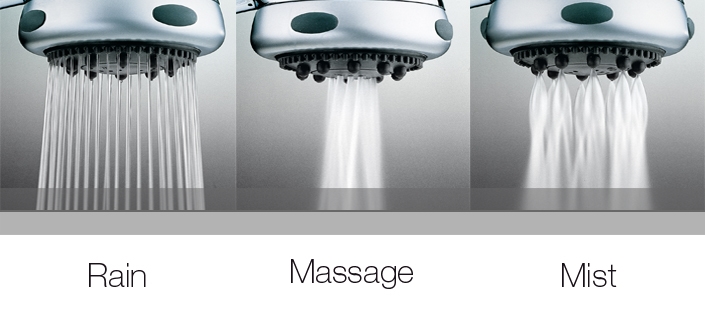 B00043 Душевая лейка FRESH Ø 100 mm BOSSINI  - Вид №4