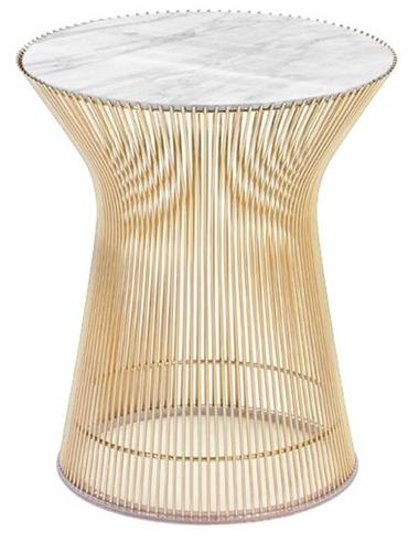 KNOLL Круглый сервиз из мрамора и стали Platner sun-id-1474231 - Вид №1