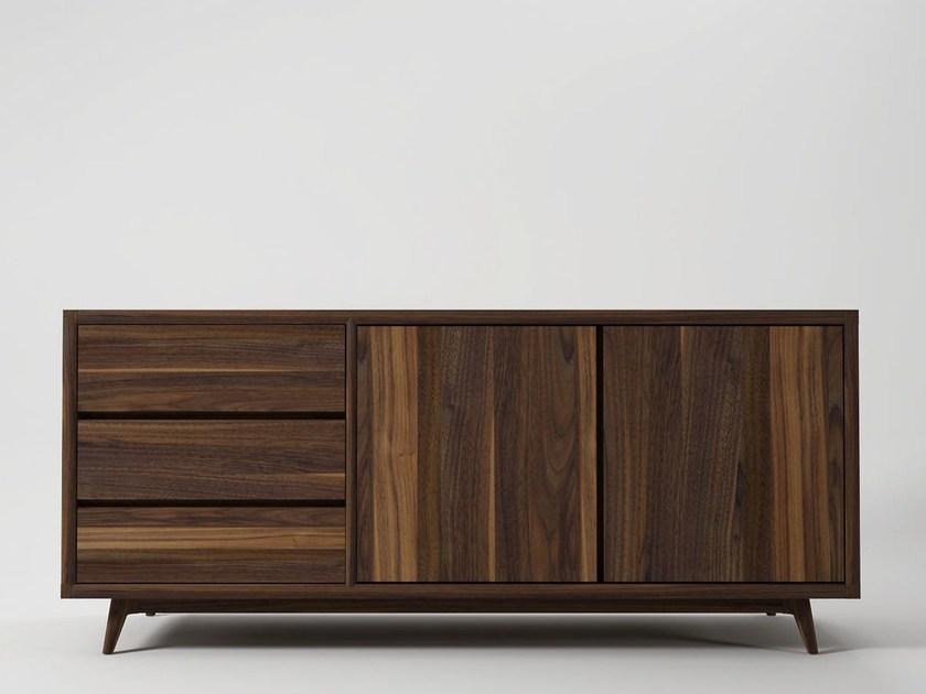 KARPENTER Комод деревянный с распашными дверцами Vintage sun-id-1490961 - Вид №3