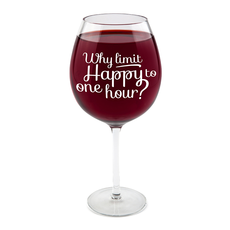 BMWG-HH Бокал для вина , happy hour, 750 мл BigMouth 