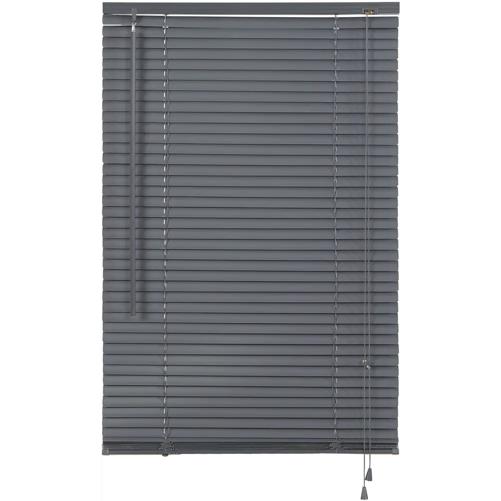 Жалюзи 70x155 см ПВХ цвет графит Santreyd Жалюзи ПВХ STLM-2158328