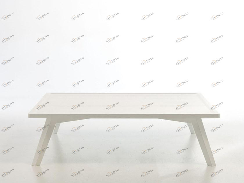 Gervasoni Низкий квадратный журнальный столик Gray sun-id-1462952