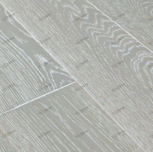 Инженерная доска GreenLine Deluxe Валенсия Дуб Натур с брашью (Текстурированная) 400-1200х95 мм 1300400014