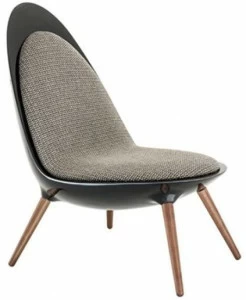 HC28 Cosmo Кресло с обивкой из стекловолокна Uovo 32f005