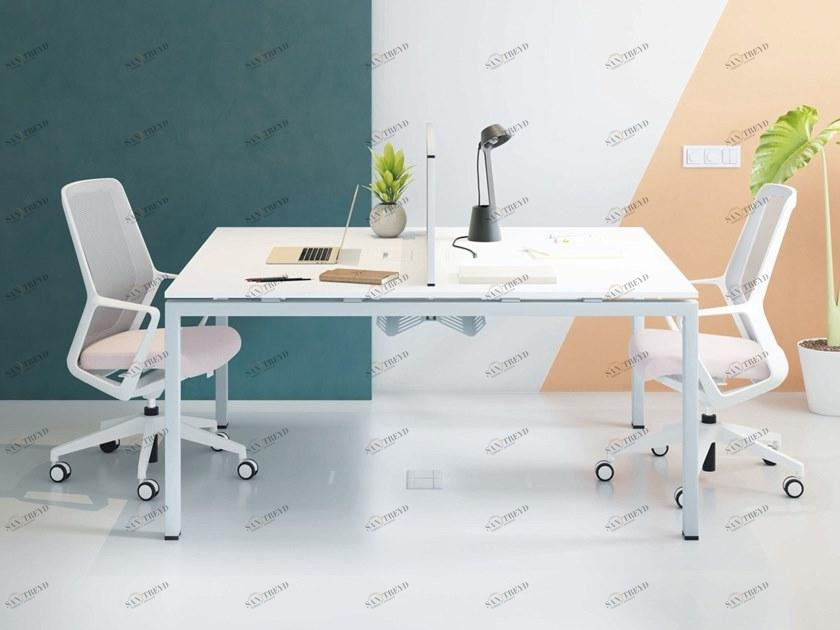 Ersa Рабочее место из ламината с разделительными панелями sun-id-1350524