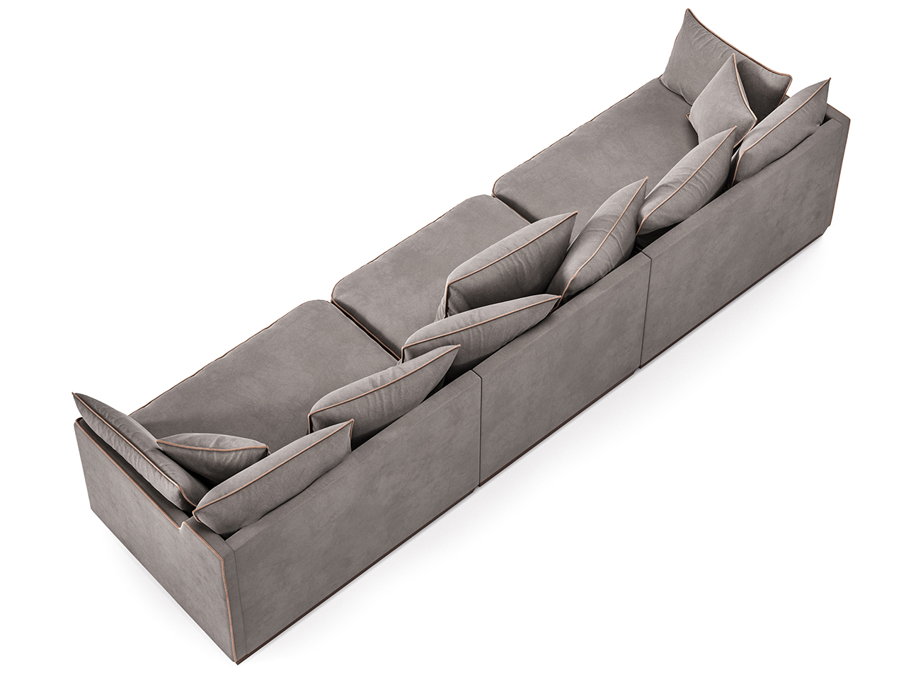 Д342 Ш94 В92 The IDEA Диван SOHO 801/805/802  - Вид №3