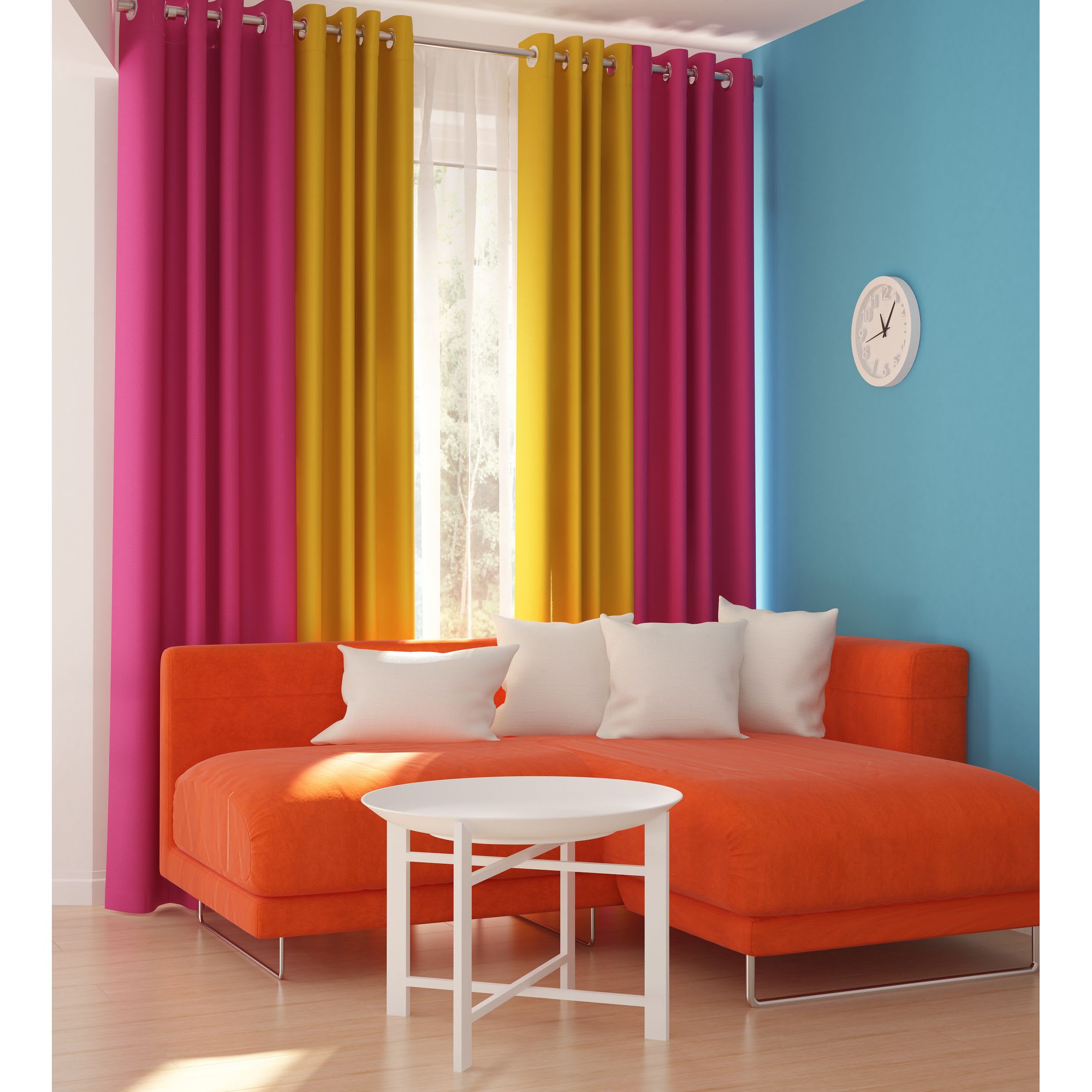 18868975 Часы настенные "Белые " диаметр 25 см Цифры Santreyd  - Вид №3