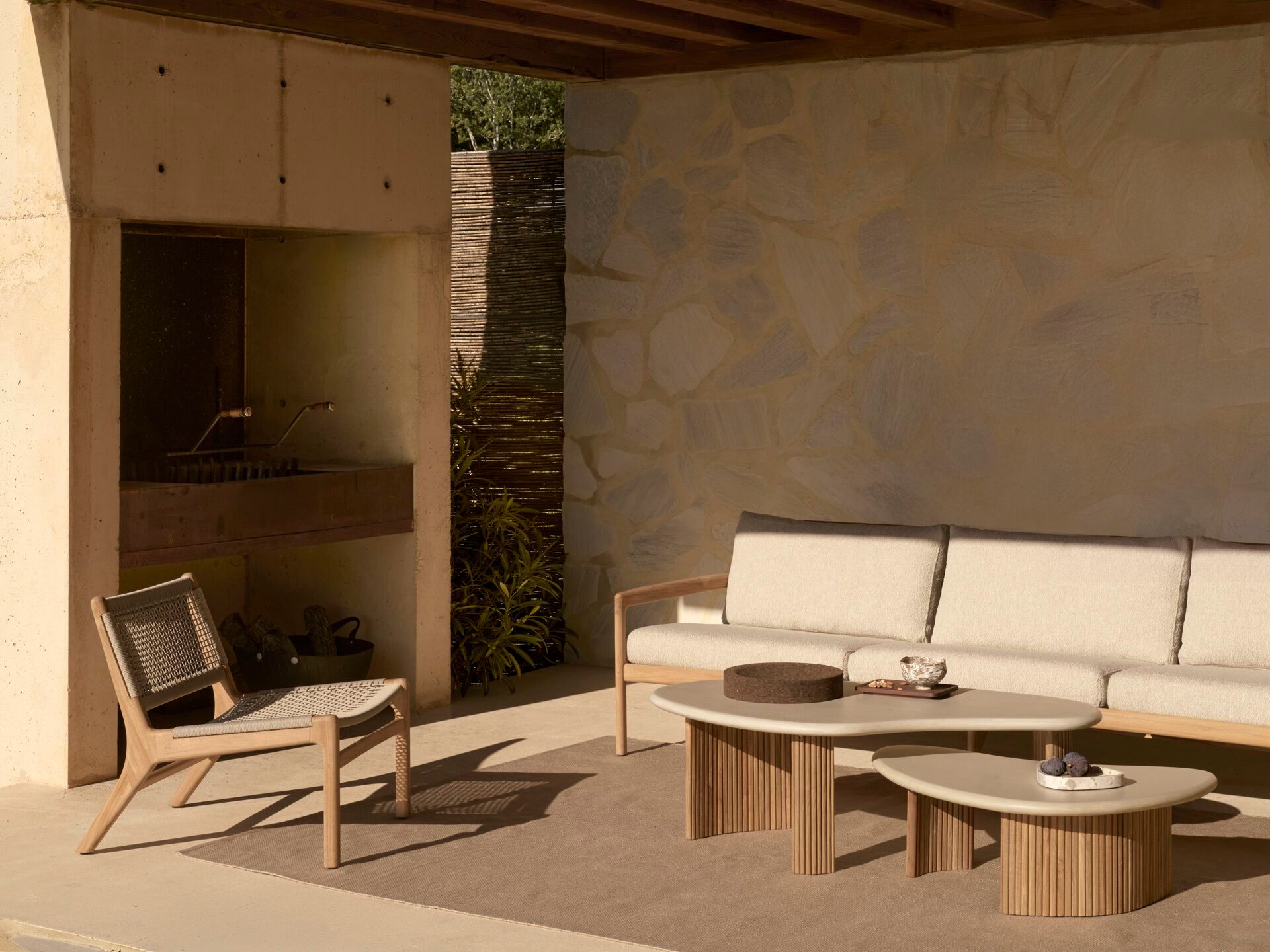 ТИК и веревочный садовый стул Ethnicraft Джек ARCH-00005038 - Вид №4